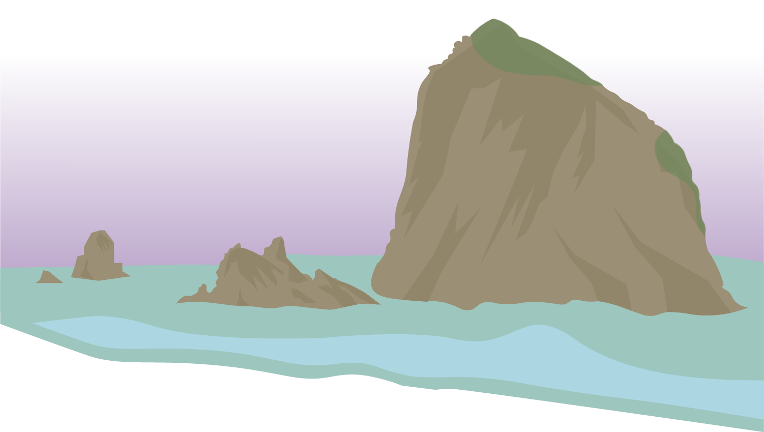 Illustration of Crater Lake.